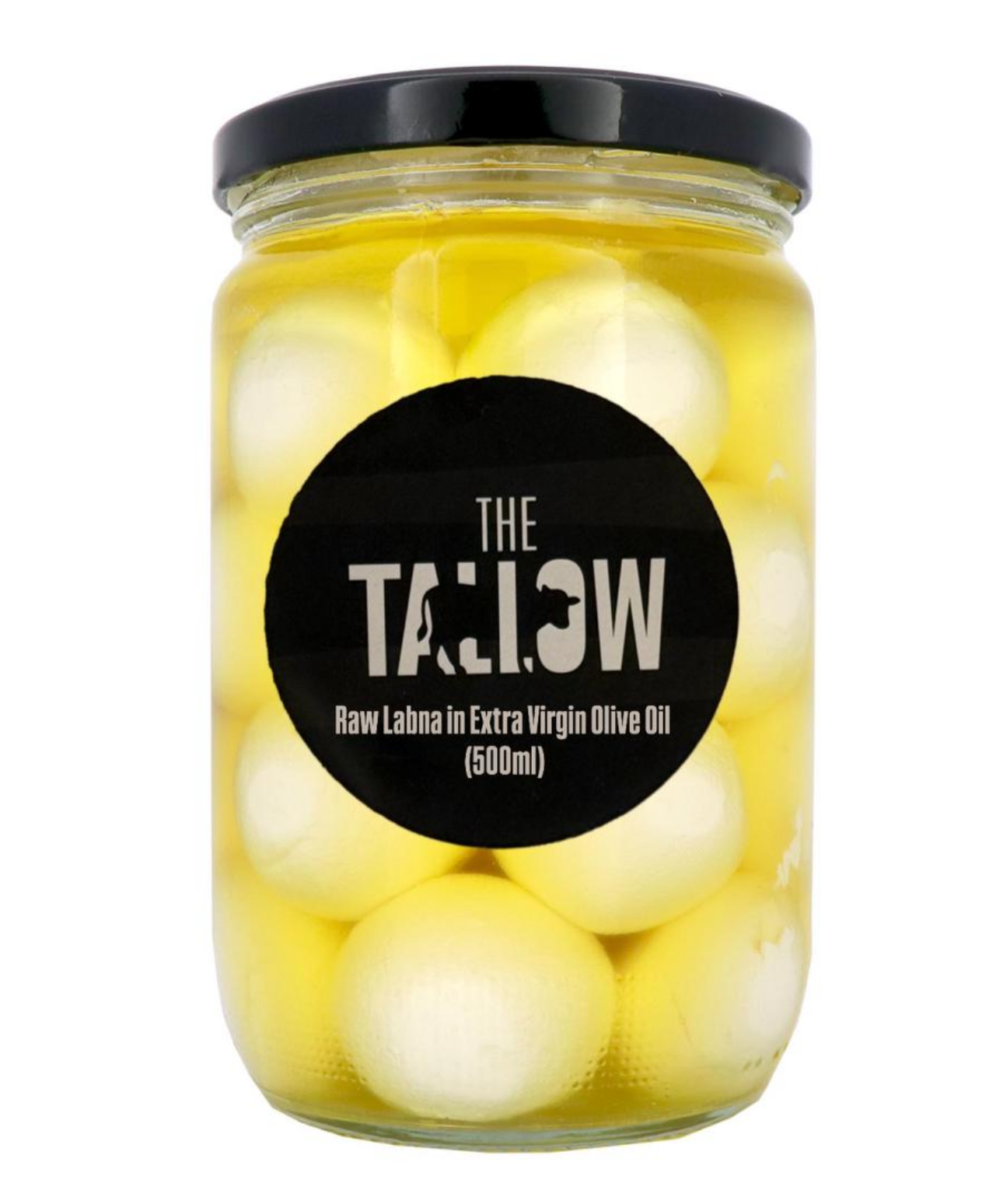 كرات لبنة من الحليب الخام 500 مل