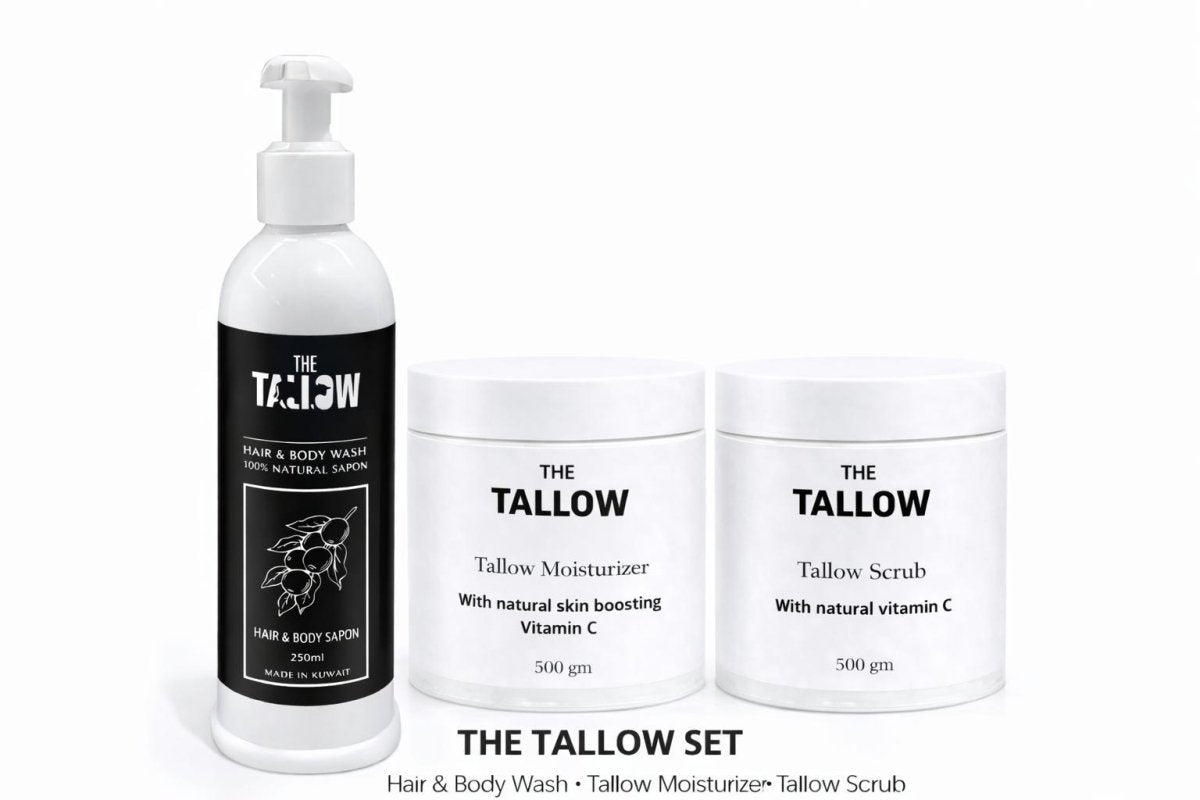 Luxury Eco - Friendly Skincare Set - The tallow