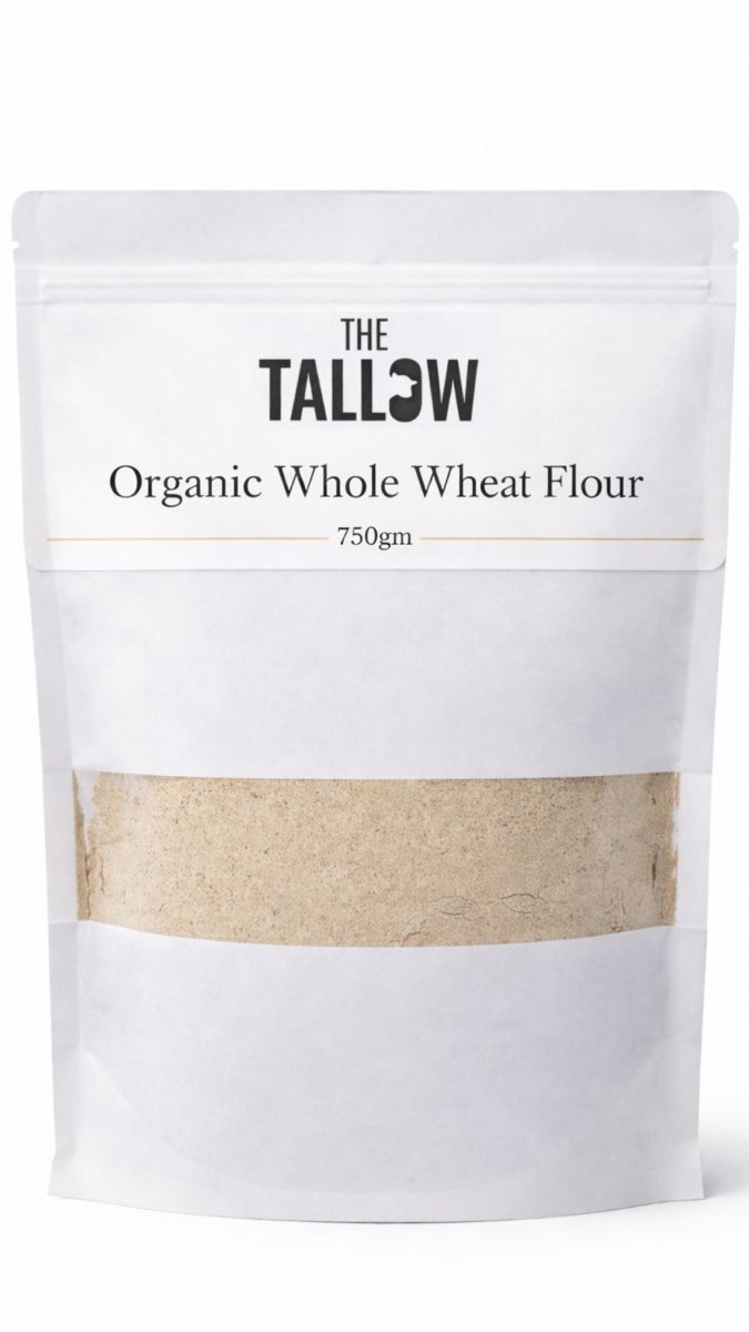 Organic Whole Wheat Flour 750g - The tallow