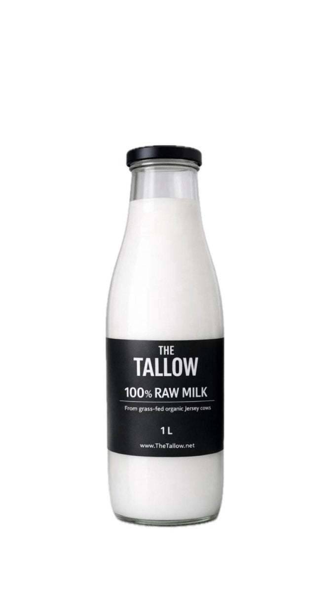 Raw Cow Milk 1L - The tallow