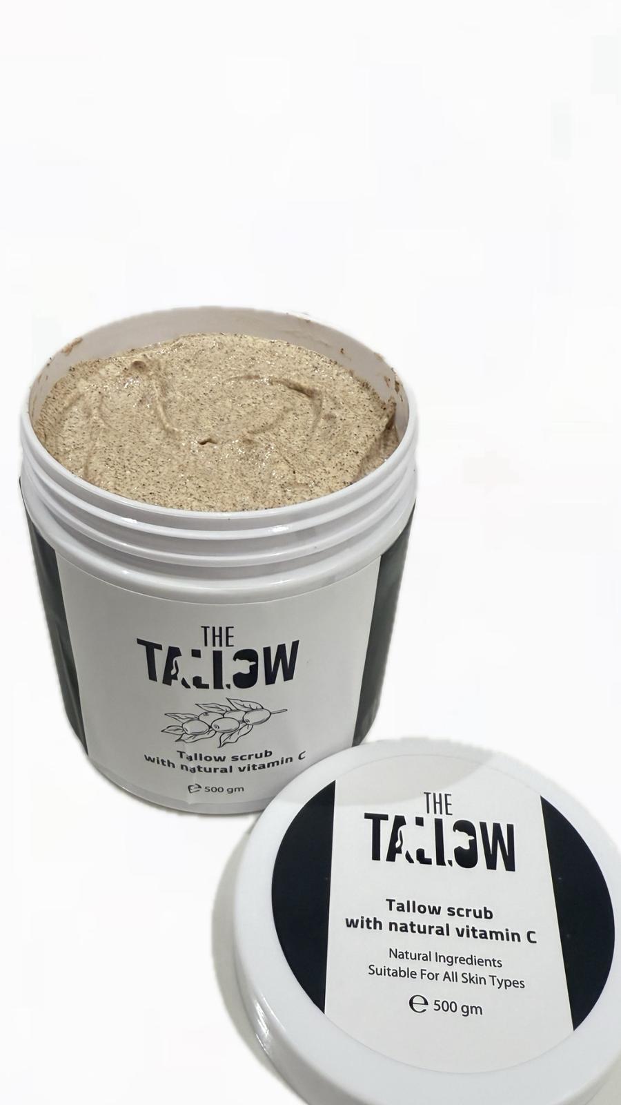 Tallow Scrub with Natural vitamin C 500g