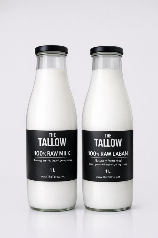 1L Raw Milk & 1L Raw Laban - Primetallow