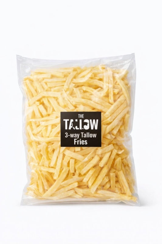 3 Ways Tallow Fresh Fries 1KG - The tallow