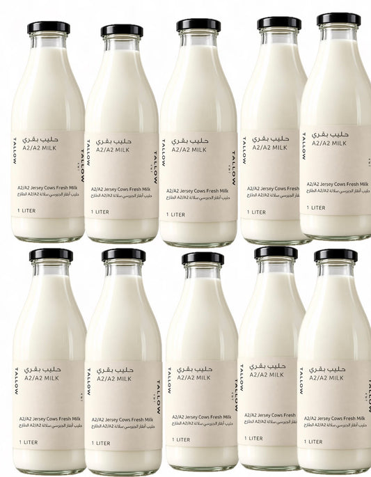 10L Organic Jersey Cow Milk Subscription