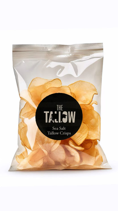 Sea Salt Tallow Crisps