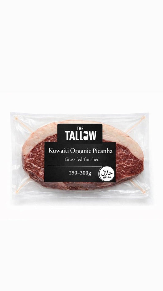 Kuwaiti Organic Grass Fed/Finished Picanha steak 250 - 300g - The tallow