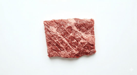 Kuwaiti Organic Grass Fed/Finished Skirt steak 250 - 300g - The tallow