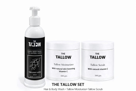 Luxury Eco - Friendly Skincare Set - The tallow