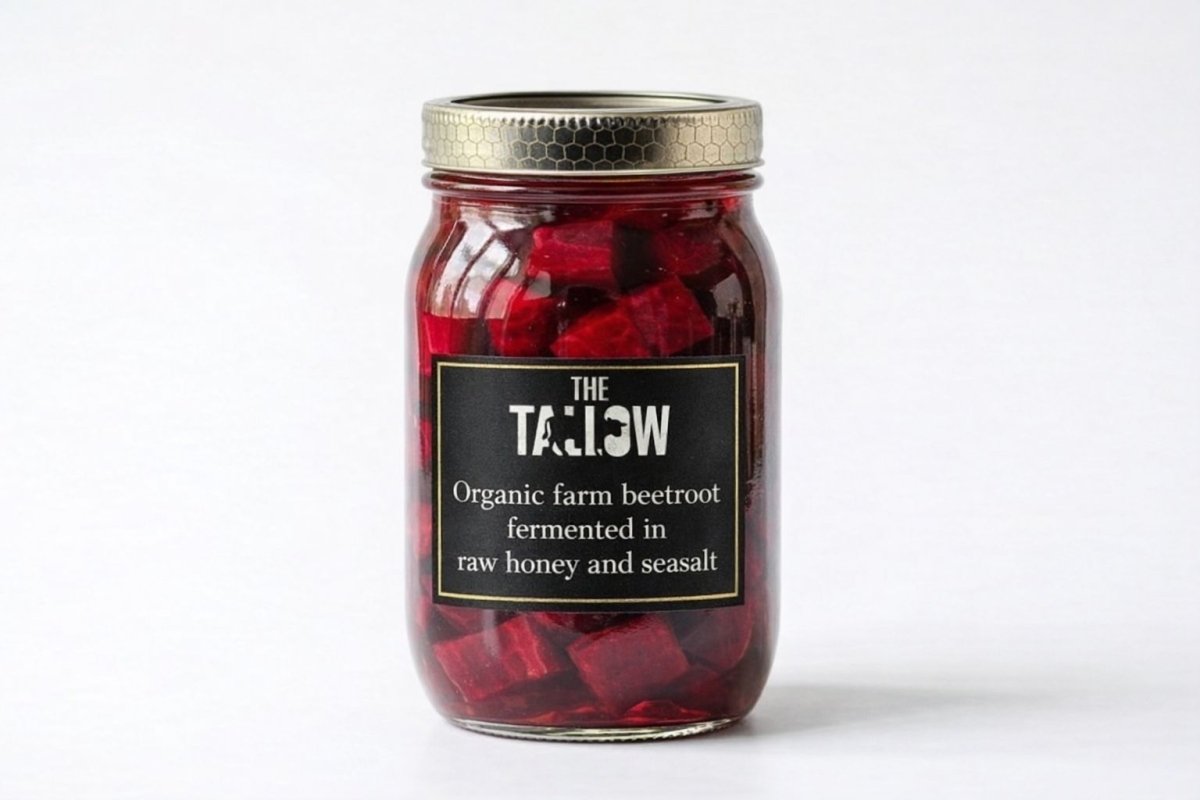 Organic fermented Beetroot 500 ML - The tallow