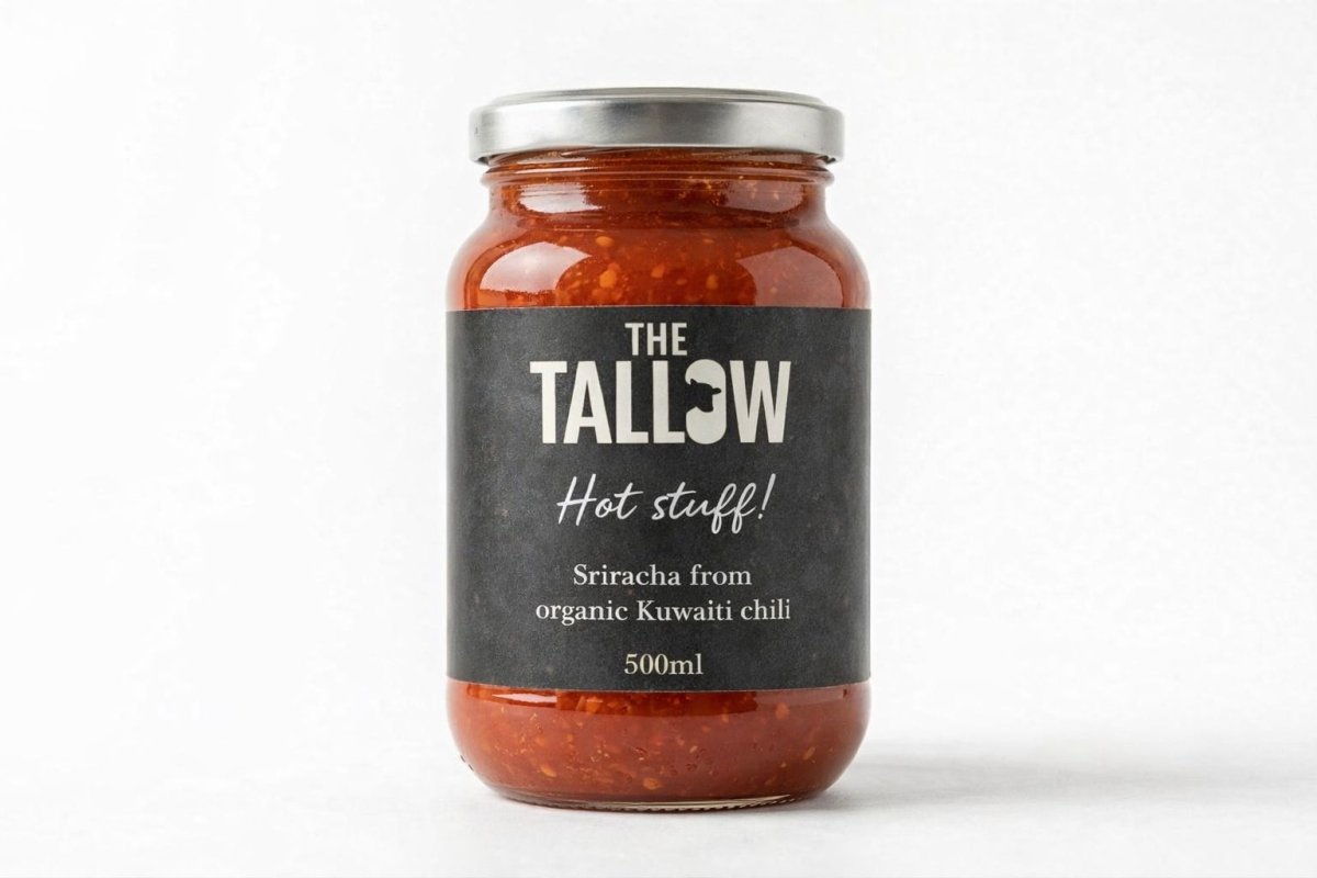 Organic fermented Hot chili (Sriracha) 500 ML - The tallow