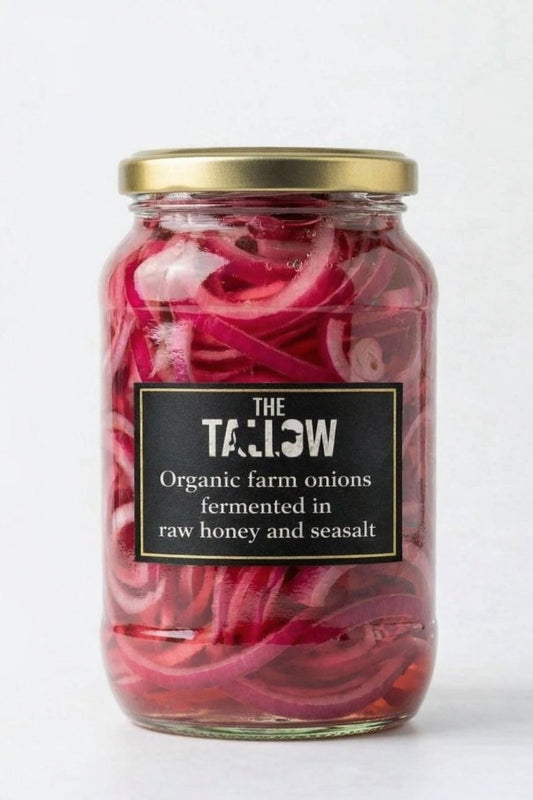 Organic fermented Onions 500 ML - The tallow