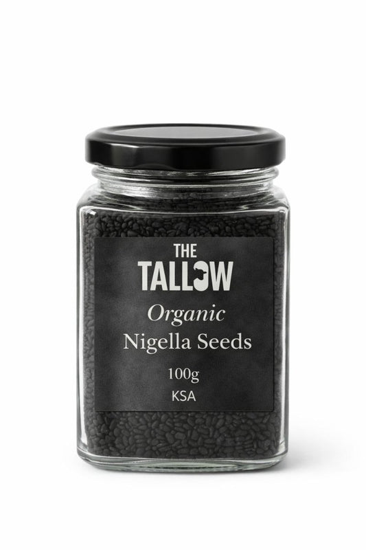 Organic Nigella Seeds 100g (حبة البركه عضويه) - The tallow