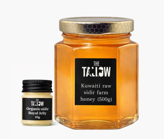 Organic Raw Sidir Honey 500g & Organic Sidir Royal Jely 10g - The tallow