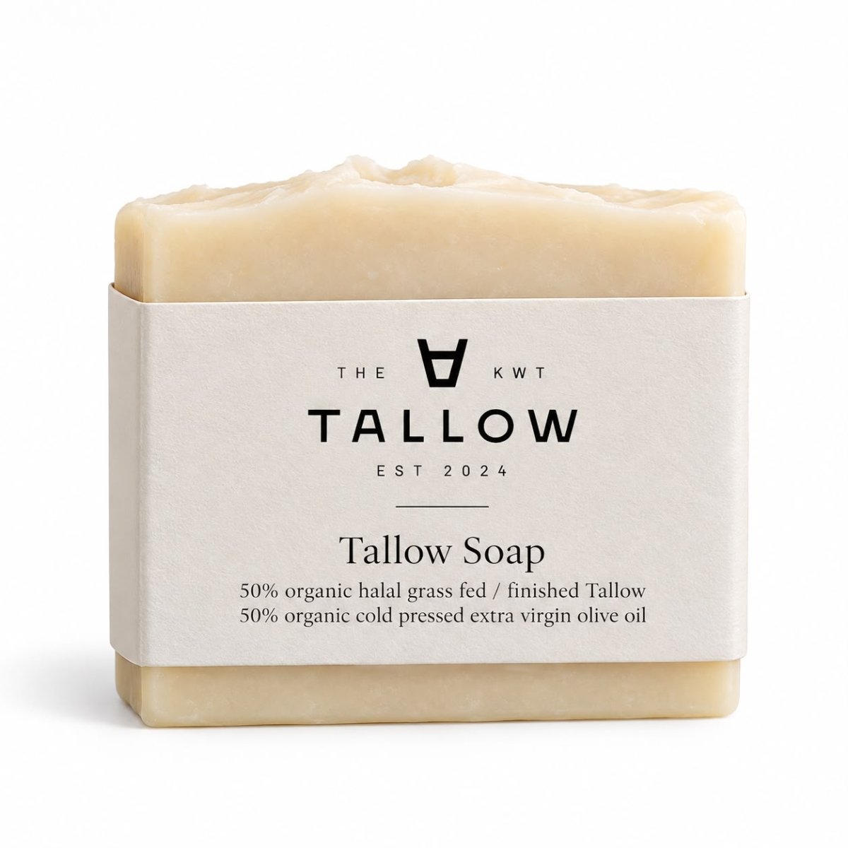 Organic Tallow / Extra virgin olive oil soap bar - The Tallow