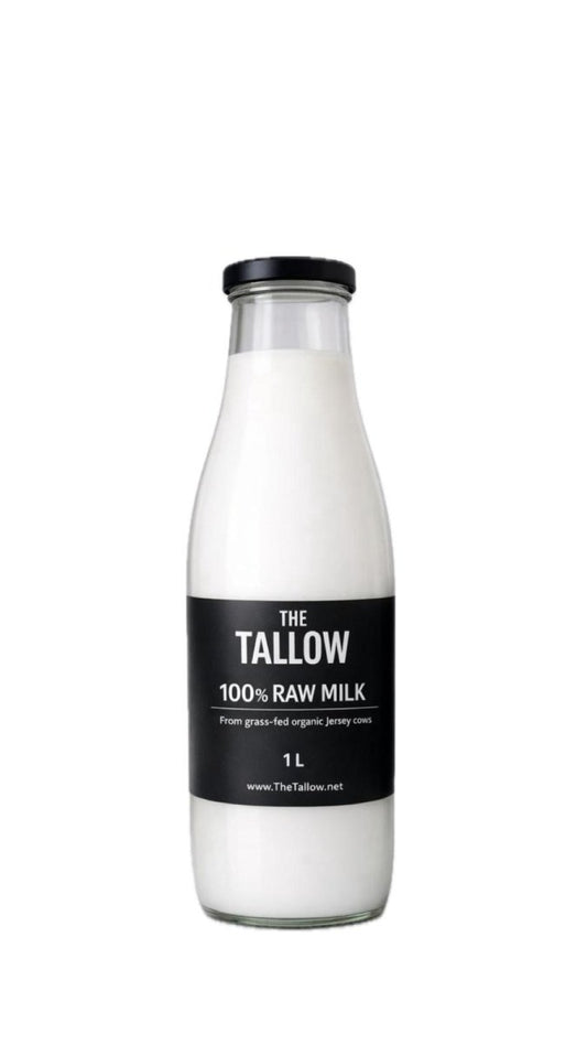 Raw Cow Milk 1L - The tallow