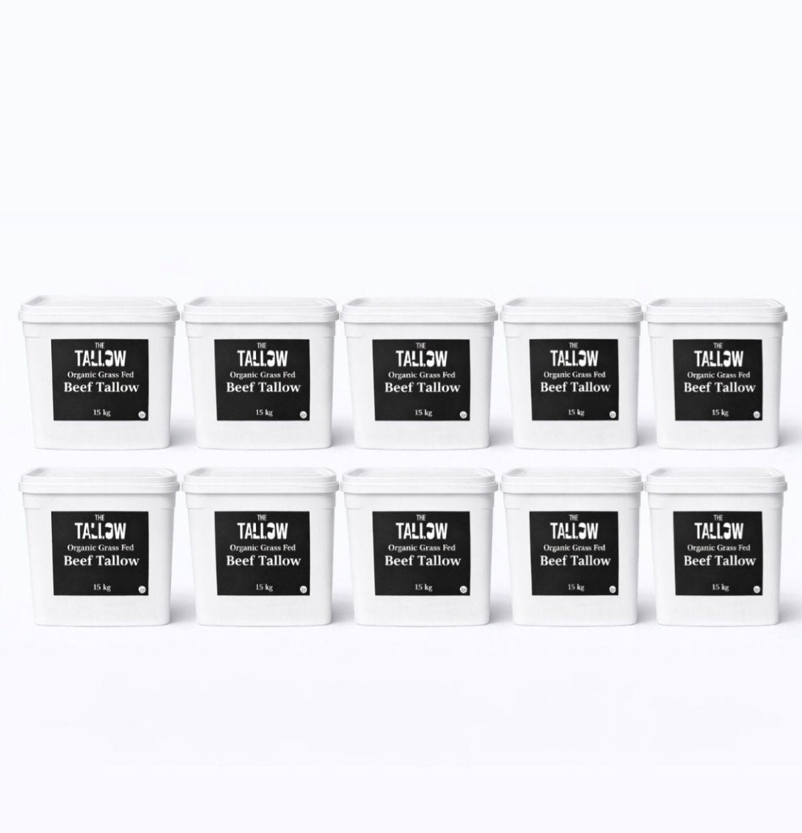 Tallow 15kg x10 pots - The tallow